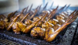 Wings on the Grill - Craig Thompson Photo