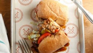 Awesome po' boys and New Orleans fare at The Second Line. Photo by Justin Fox Burks. Photo