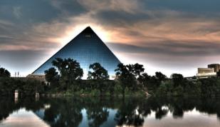 Bass Pro Shops at the Pyramid Memphis. Photo by Joseph Pusateri. Photo