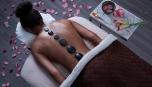 Feathers Spa Hot Stone Massage Photo