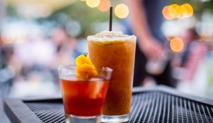 Outdoor drinking at Loflin Yard Photo