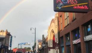 People's on Beale - Rainbow - Michael McRae Photo