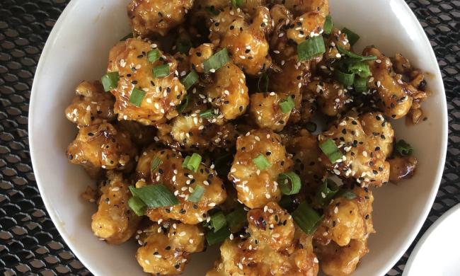 General Tso's cauliflower