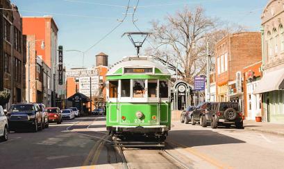 Trolley on South Main Street, Memphis | Alex Shansky