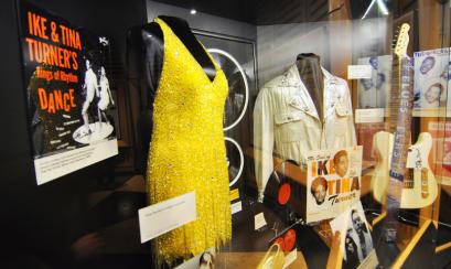 Ike and Tina Turner exhibit at Stax Museum of American Soul Music in Memphis