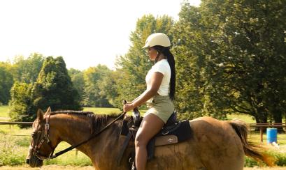 Horseback Riding at Shelby Farms Stables | Ciara Johnson