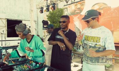 Performers on stage at TONE Juneteenth: A Family Reunion