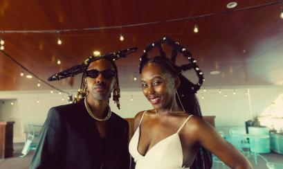 Couple at the Tone Juneteenth Gala