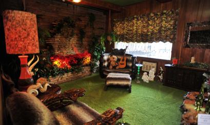 Jungle Room at Graceland Mansion