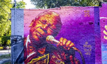 BB King Mural