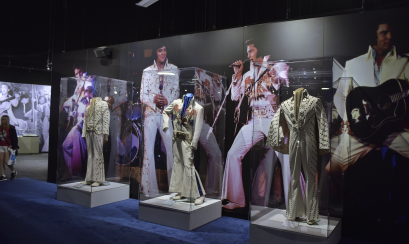 Jumpsuits on display at Elvis The Entertainer Career Museum