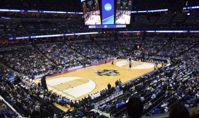 Sweet 16 NCAA Court Shot