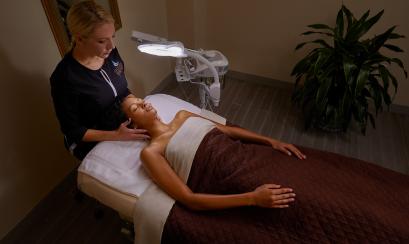 facial at feathers spa