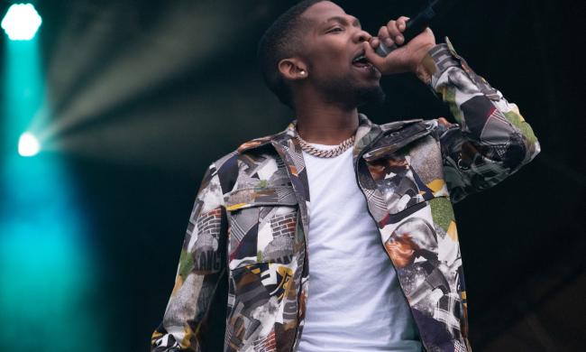 Blocboy JB performing at Beale Street Music Fest.