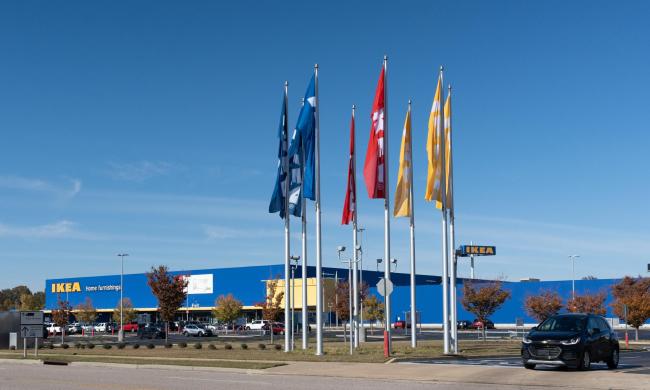 Exteriror of IKEA Memphis