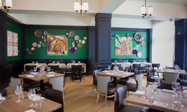 Inside The Complicated Pilgrim at The Memphian hotel in Midtown.