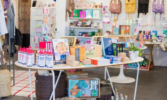 Gifts, wares, home goods and accessories at City &amp; State boutique.