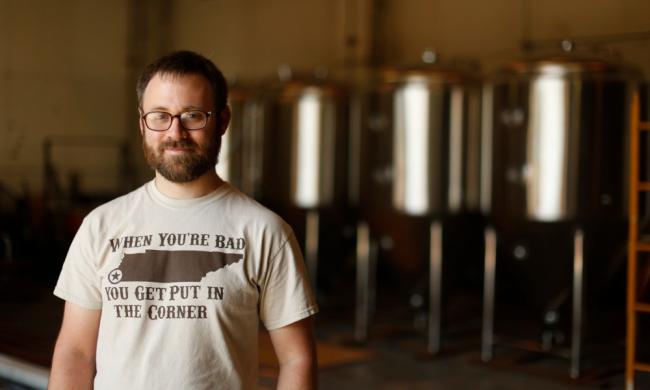 Memphis Made Brewing Company owner. Photo Credit: Justin Fox Burks