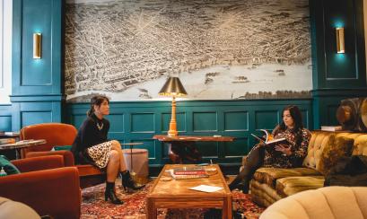 Hustle & Dough coffee and pastry shop inside Memphis' new Arrive Hotel | Photo by Holly Whitfield Hustle & Dough coffee and pastry shop inside Memphis' new Arrive Hotel