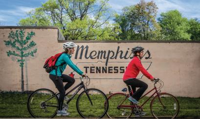 Bicycle Memphis Mural by Craig Thompson