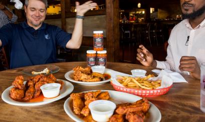 You have to try the delicious zydeco wings at Bayou Bar & Grill. | Alex Shansky You have to try the delicious zydeco wings at Bayou Bar & Grill. | Alex Shansky
