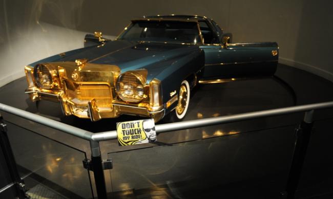 Isaac Hayes car at Stax Museum of American Soul Music. Photo Credit: Dan Ball