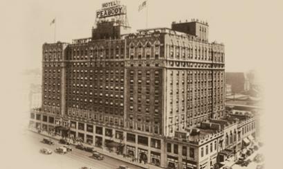 Peabody Memphis - Hotel Exterior 1925 Peabody Memphis - Hotel Exterior 1925