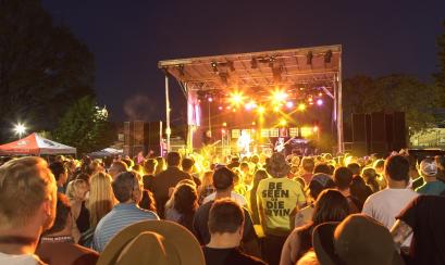 Music at Lucero Block Party Memphis