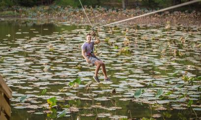 Shelby Farms Go Ape Zip Line - Allen Gillespie Shelby Farms Go Ape Zip Line - Allen Gillespie