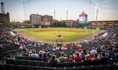 The Triple-A Memphis Redbirds play baseball at AutoZone Park / Craig Thompson AutoZone Park