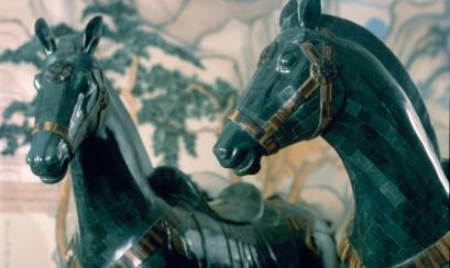 Belz Museum horses