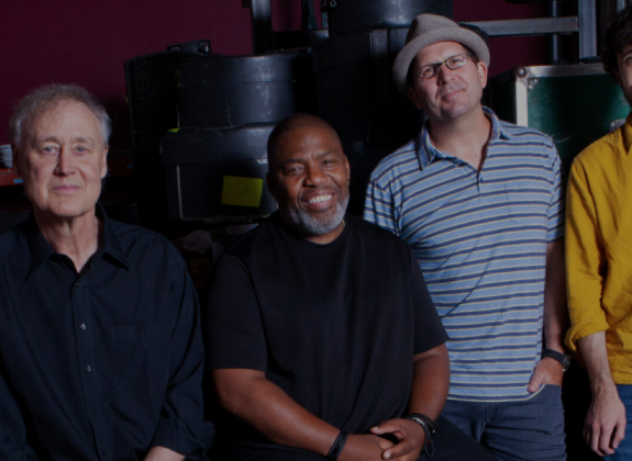 Six members of the band Bruce Hornsby & The Noisemakers