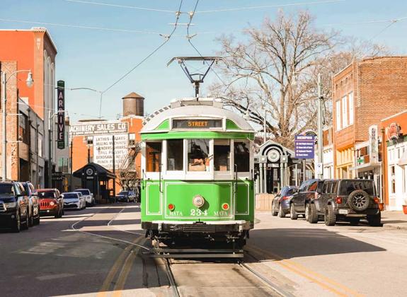 Trolley on South Main Street, Memphis | Alex Shansky