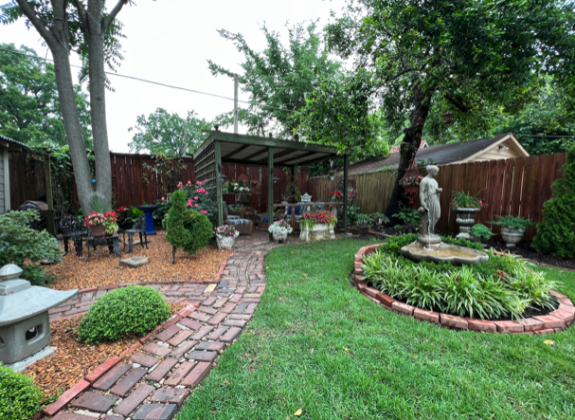 backyard garden