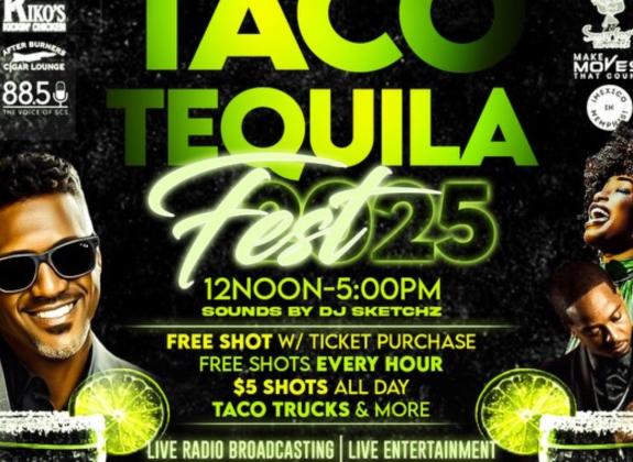 taco tequila event graphic