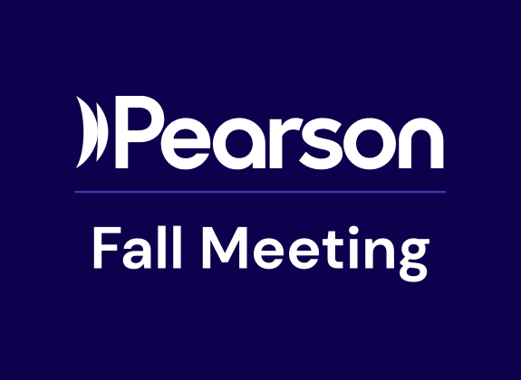 Pearson Fall Meeting