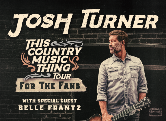 Josh Turner concert graphic