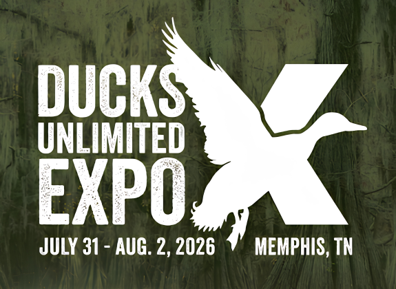 Ducks Unlimited Expo at the Renasant Convention Center: July 31-August 2, 2026