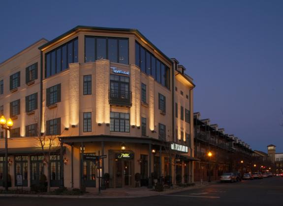River Inn Hotel on Mud Island. Photo Credit: Justin Fox Burks
