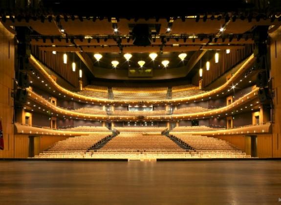 Cannon Center interior stage