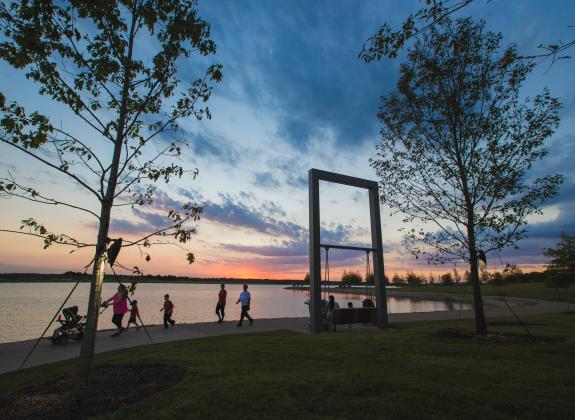 Shelby Farms Sunset