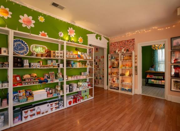 Photographs of the interior and exterior of the Cooper Young Gift Shop Photo 3