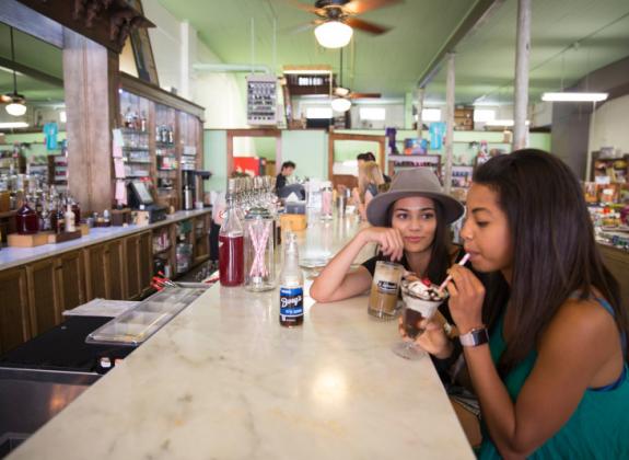 Ice Cream at A. Schwab straw - David Meany Photo 4