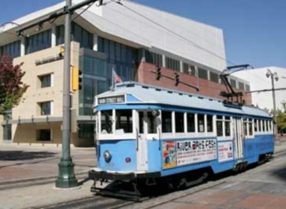 Cannon Center for Performing Arts located on the downtown trolley line. Photo by Baxter Buck. Photo 4