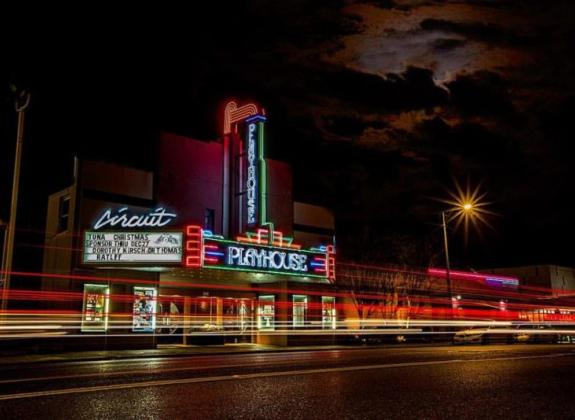 Circuit Playhouse Exterior at night Photo