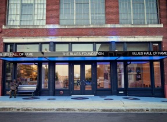 Exterior of Blues Hall of Fame in Downtown Memphis. Photo by Lisa Mac. Photo 3