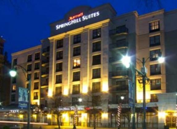 SpringHill Suites Memphis Downtown is convenient to the trolley line, fine dining and attractions. Photo by Baxter Buck. Photo