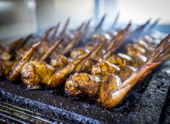 Wings on the Grill - Craig Thompson Photo