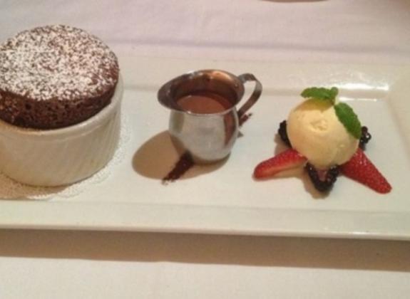 Chocolate Souffle - Photo by Tiffany Langston Photo 2