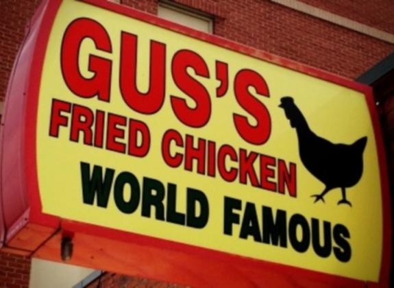 Gus's Fried Chicken in Memphis, TN. Photo by Memphis Convention & Visitors Bureau. Photo 2